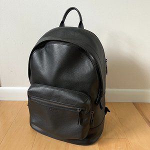 Coach West backpack in black pebbled leather (style No. 2854) EUC!